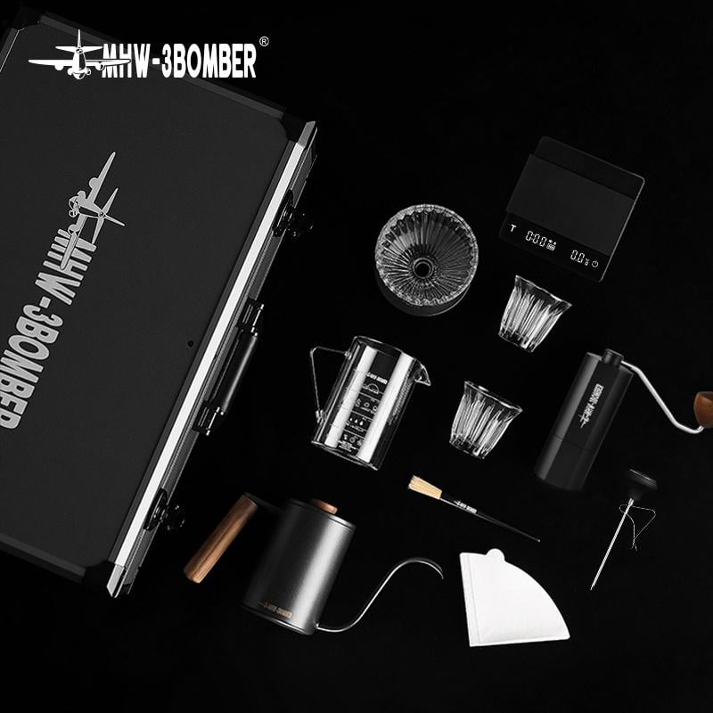 Подарунковий набір бариста MHW-3BOMBER B-2 Tactical Suitcase 10в1 (CS5468) - фото 7