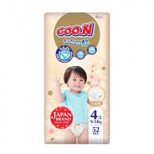Подгузники Goo.N Premium Soft для детей L 9-14 кг 52 шт. (F1010101-155-ks)