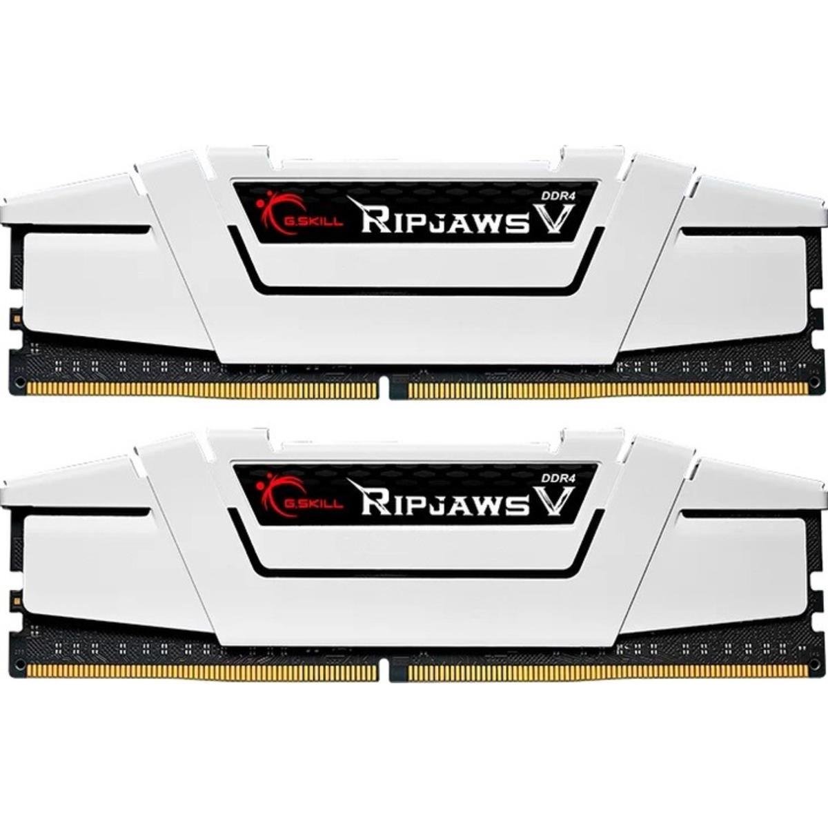 Оперативная память G.Skill Ripjaws V DIMM 32 Гб DDR4 3600 МГц CL18 Белый (F4-3600C18D-32GVW)