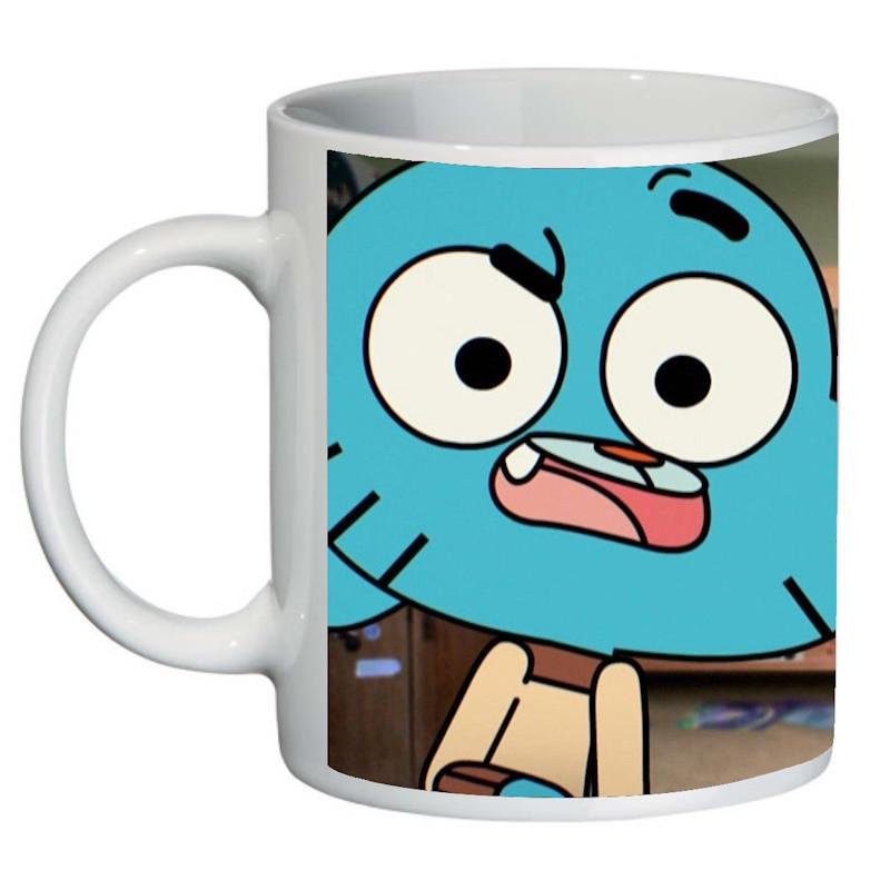 Чашка с принтом Удивительный мир Гамбола G-0016 (2181713270)