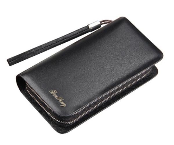 Портмоне-клатч мужское Baellerry на 2 отделения Black