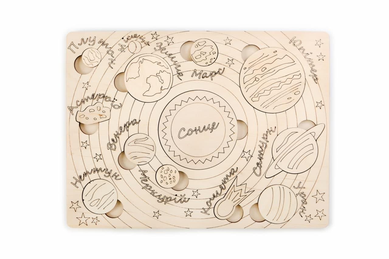 Вкладка-розмальовака Зробив Тато Астрономія для малечі (RZ0012)