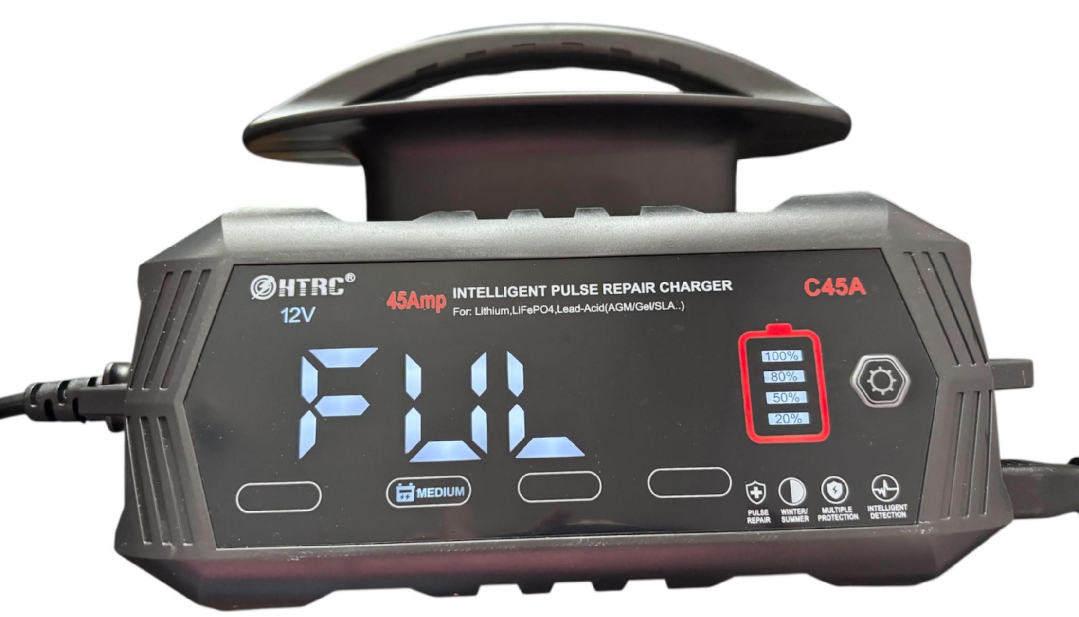 Зарядное устройство для всех типов аккумуляторов/AGM HTRC 45 A Зарядное устройство для всех типов аккумуляторов/AGM HTRC 45 A