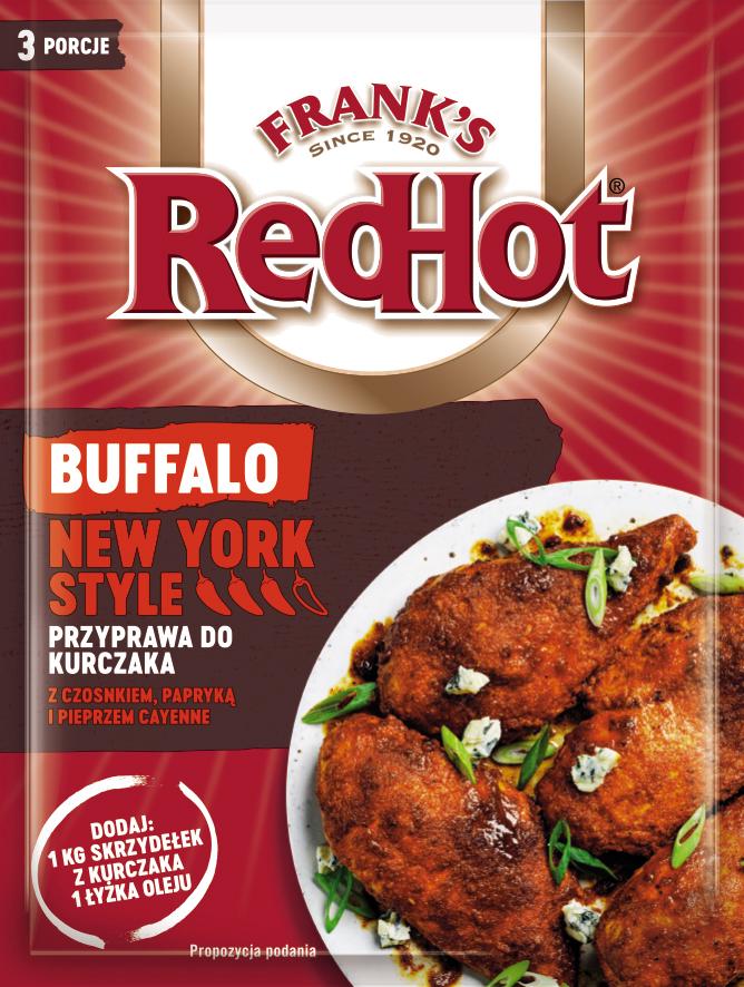 Приправа для курячих крилець Frank's RedHot Баффало 20 г (5900084279284)