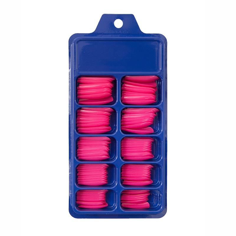 Накладные ногти Bananahall BLC036 Балерина 100 шт. Розовый (A9739)