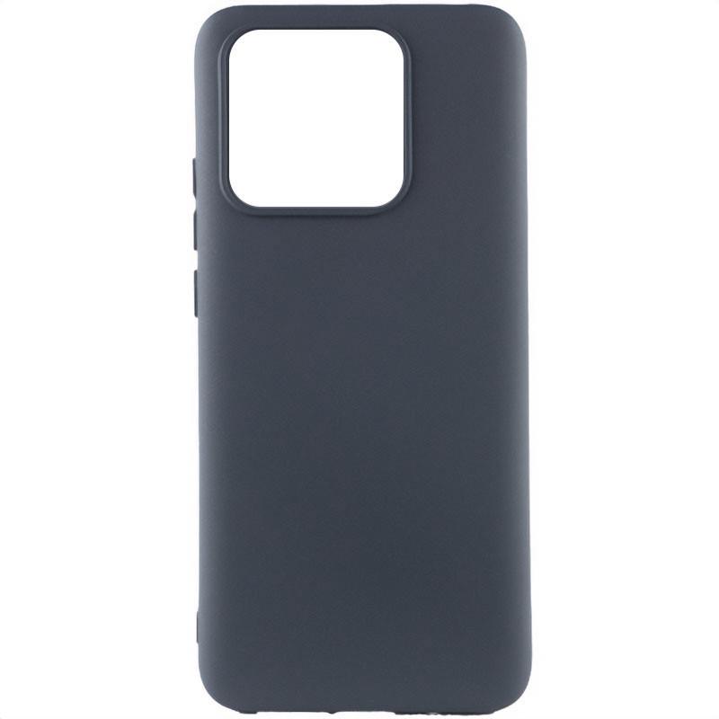 Противоударный Чехол Silicone Cover Lakshmi (AAA) для Xiaomi Redmi Note 13 5G Серый/Dark Gray