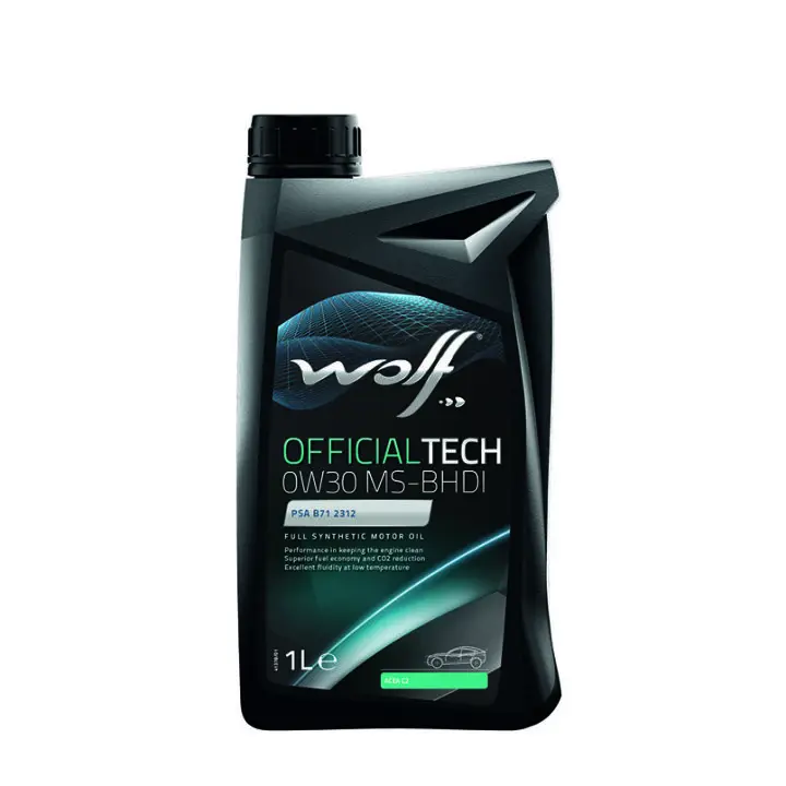 Моторное масло WOLF Officialtech MS-BHDI 0W-30 1 л (8323393)