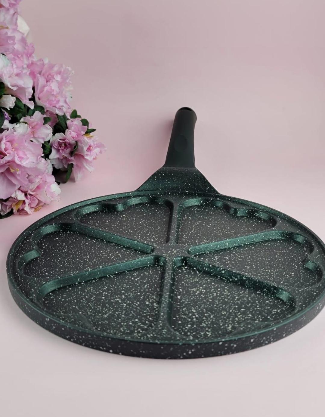 Сковорода для оладок Edenberg EB-7514 мармурове покриття 27 см (17634592) - фото 7 Сковорода для оладок Edenberg EB-7514 мармурове покриття 27 см (17634592) - фото 7