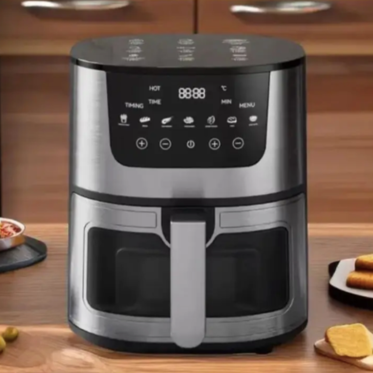 Аерофритюрниця Rainberg RB-2287 12,5 л 4200 Вт (24103900) - фото 2 Аерофритюрниця Rainberg RB-2287 12,5 л 4200 Вт (24103900) - фото 2