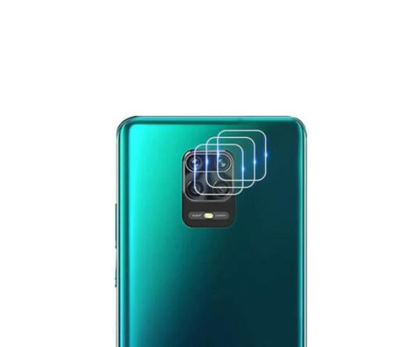 Противоударная гидрогелевая пленка Hydrogel Film для Xiaomi Redmi Note 9S на камеру 3 шт, Transparent