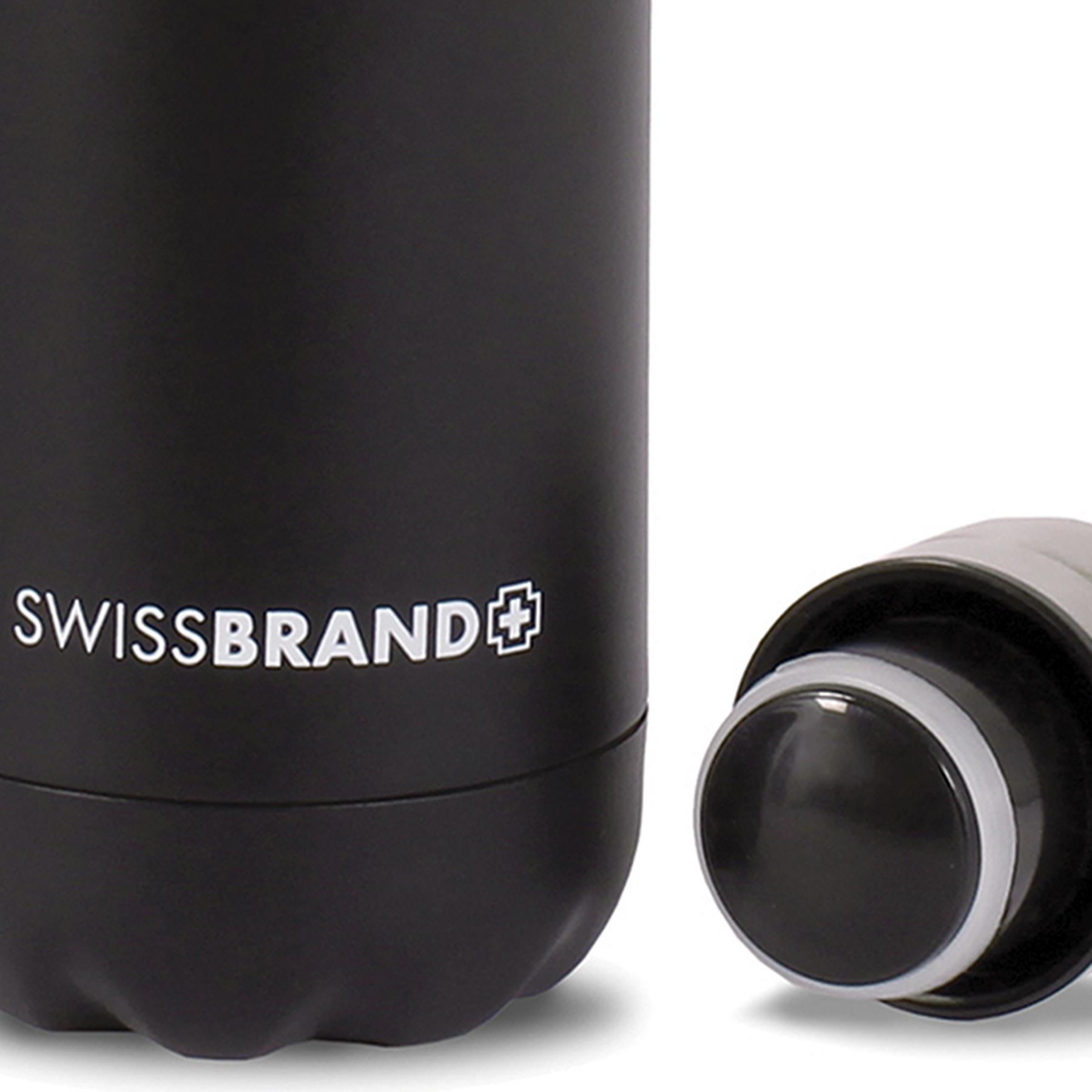 Фляга Swissbrand Fiji 500 ml Black (SWB_TABTT001U) - фото 2