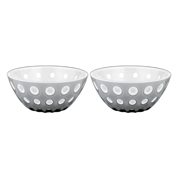 Набір салатників Guzzini Le Murrine пластиковий 12 см 2 шт. Сірий (173-135-279412148)