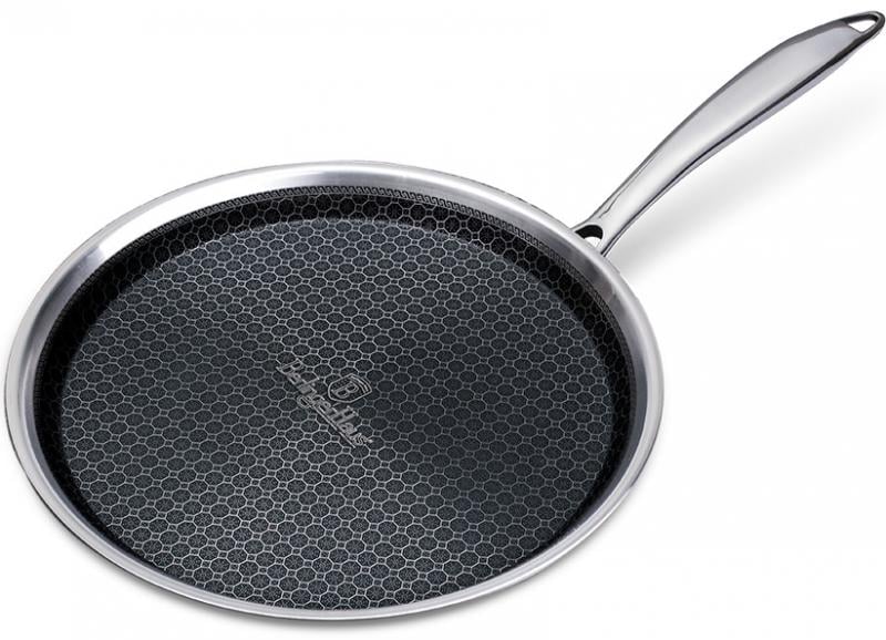 Сковорода блинная Berlinger Haus Eternal Collection-A Ø 26 cм с 3-слойными стенками (BH-6582A)