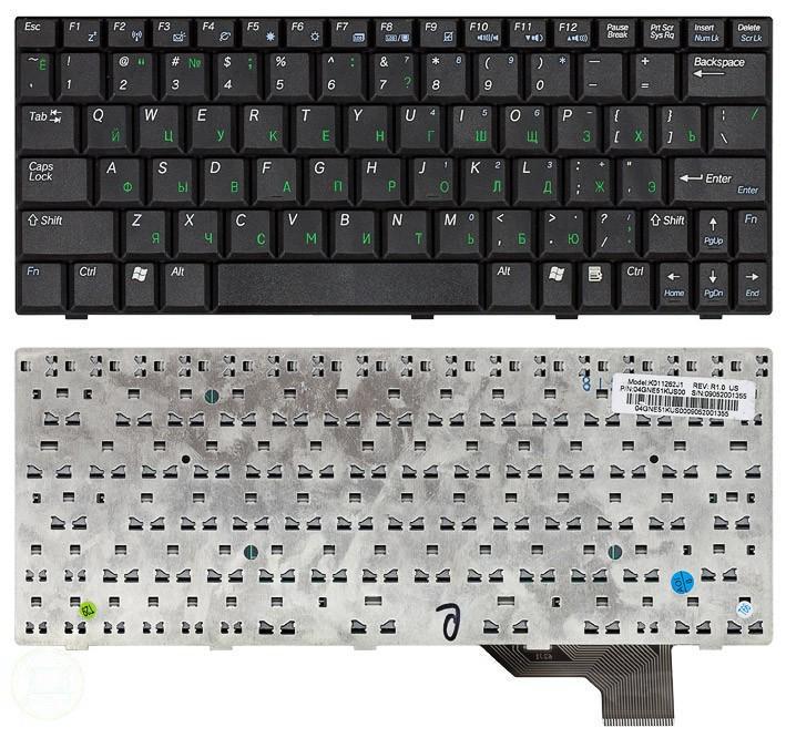 Клавиатура для ноутбука Asus U5/U5F/U5A/U5S Black
