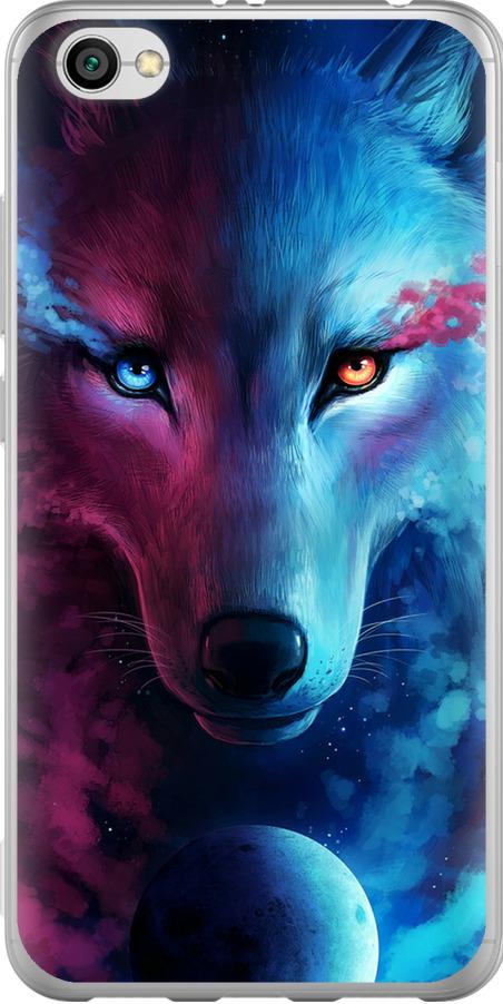 Чехол на Xiaomi Redmi Note 5A Арт-волк (3999u-1401-42517)