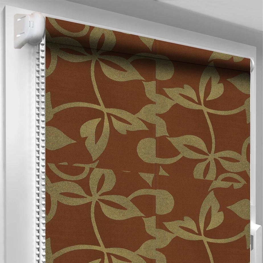 Рулонная штора DECO SHARM В1002 750x1700 мм Коричневый (В1002-14)