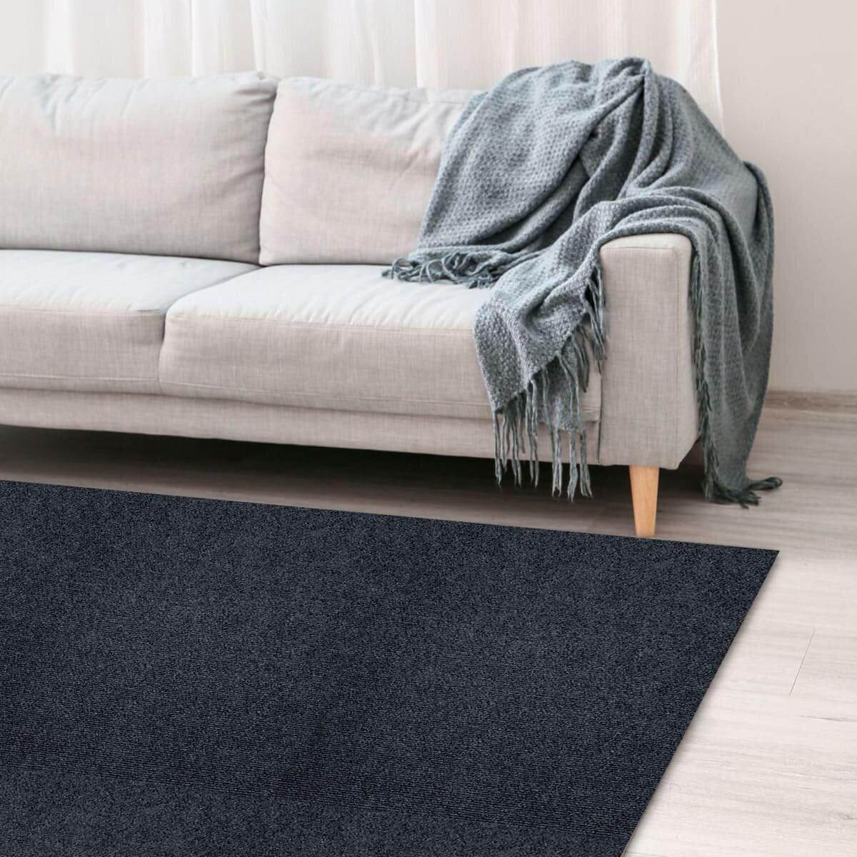 Килимова плитка самоклеюча Ковролін 600х600х4,5 мм Темно-сірий (SW-00001288) - фото 5 Килимова плитка самоклеюча Ковролін 600х600х4,5 мм Темно-сірий (SW-00001288) - фото 5