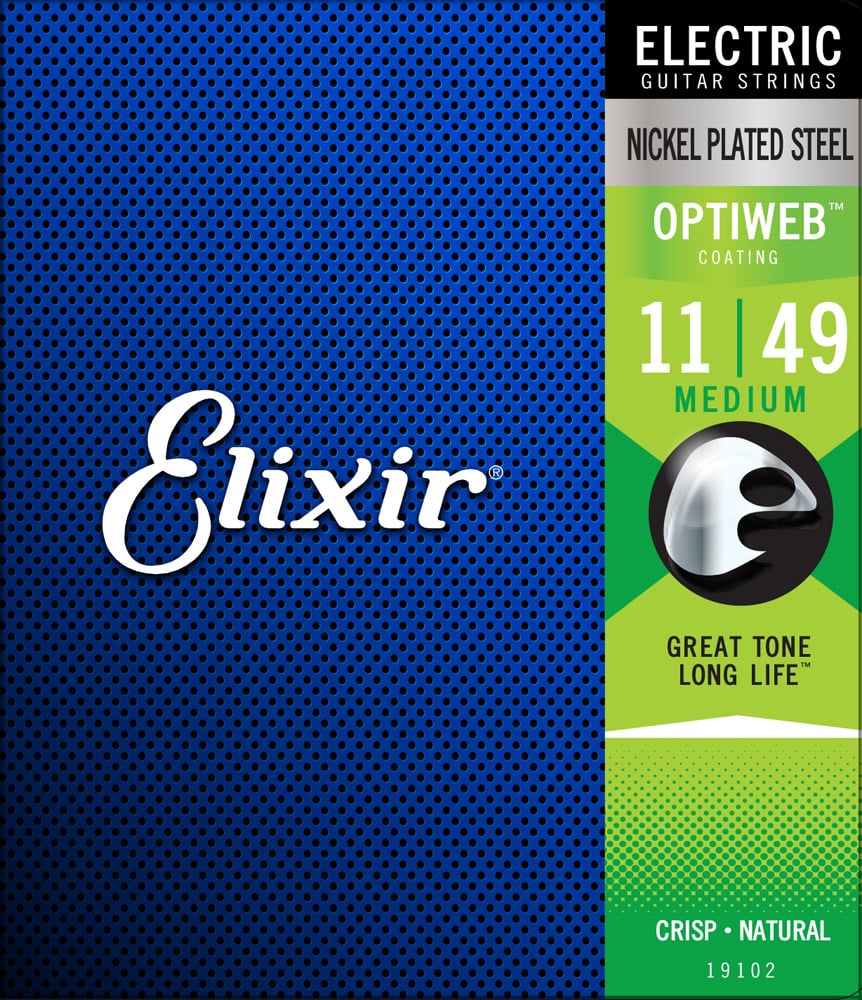 Струны Elixir 19102 OPTIWEB 11-49 Medium (592)