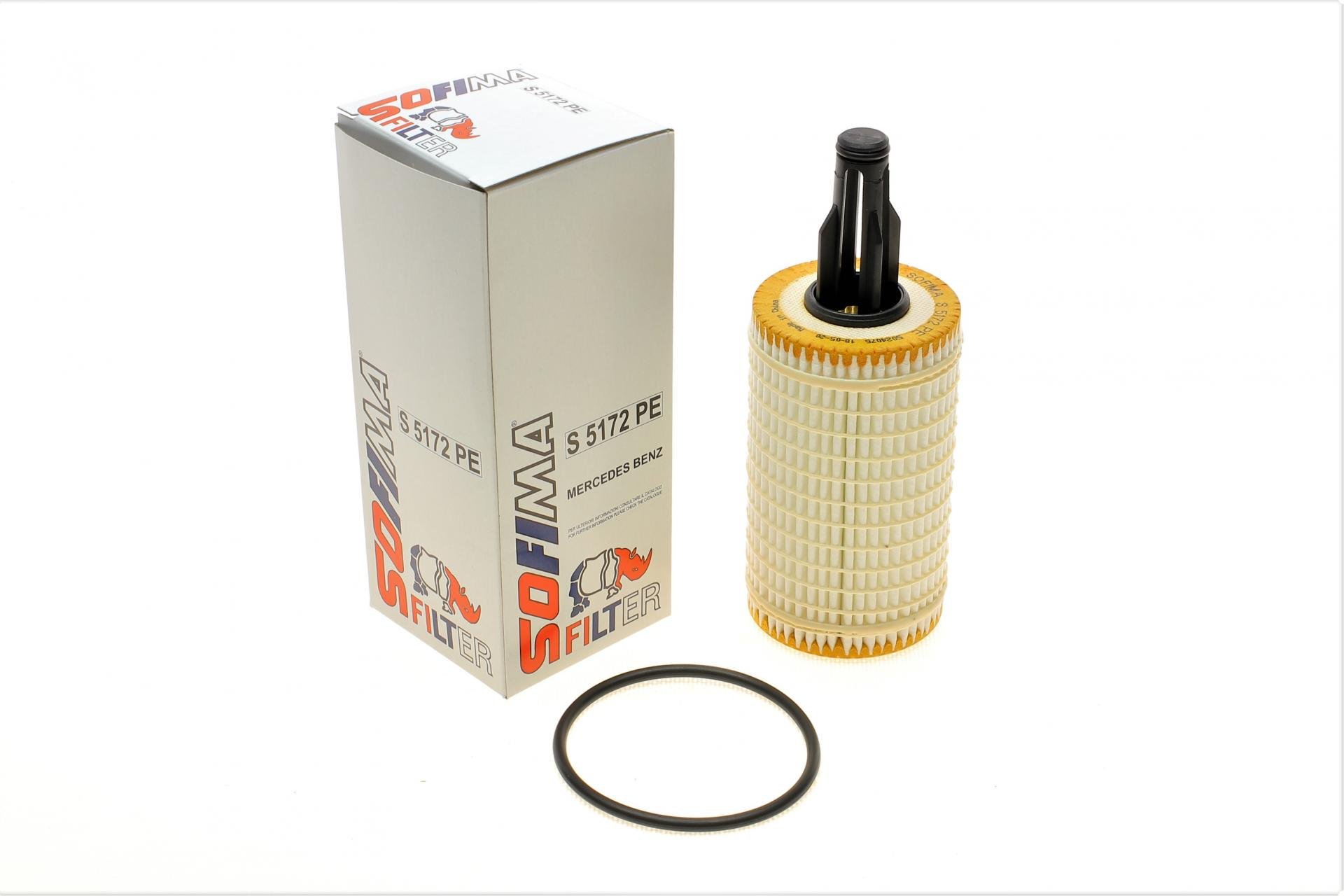 Фільтр масляний SOFIMA для MB W212/221 3,5/4,7i 11- M276/M278- (S 5172 PE)