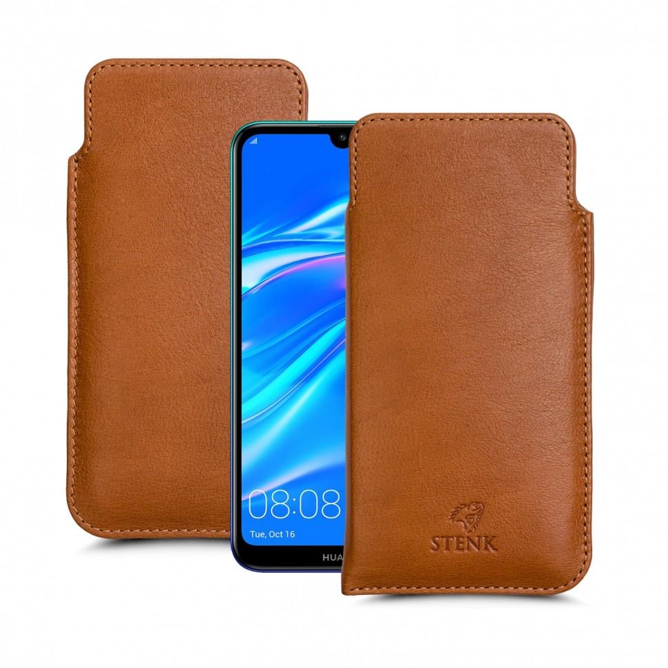 Футляр Stenk Elegance для Huawei Y7 (2019) Camel (63052)