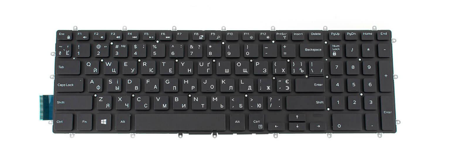 Клавіатура для ноутбука Inspiron 3796 (123325)