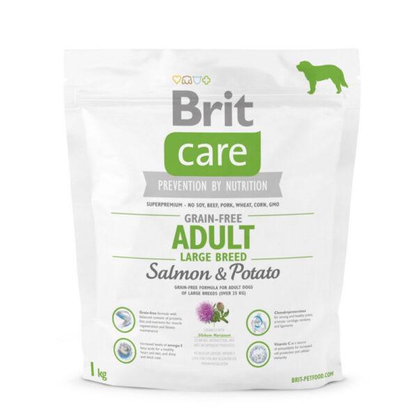 Сухой корм для собак Brit Care GF Large Breed Salmon & Potato 12 кг - фото 3 Сухой корм для собак Brit Care GF Large Breed Salmon & Potato 12 кг - фото 3