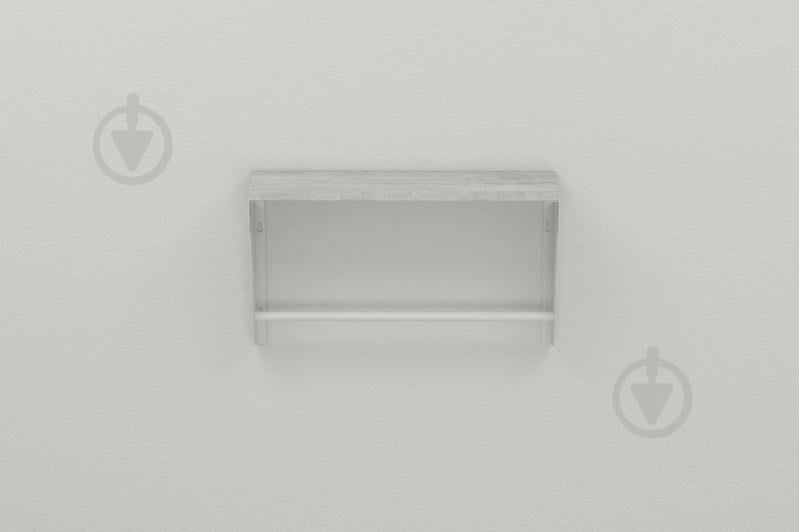 Полка настенная Ferrum-decor Свит 300x500x150 металл Белый ДСП Урбан Лайт 16 мм (SVI0014)