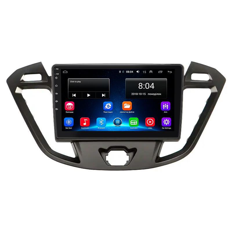 Автомагнитола штатная Lesko для Ford Tourneo Custom I рестайлинг 2017-2025 9" 2/32Gb Wi-Fi GPS Base MOB