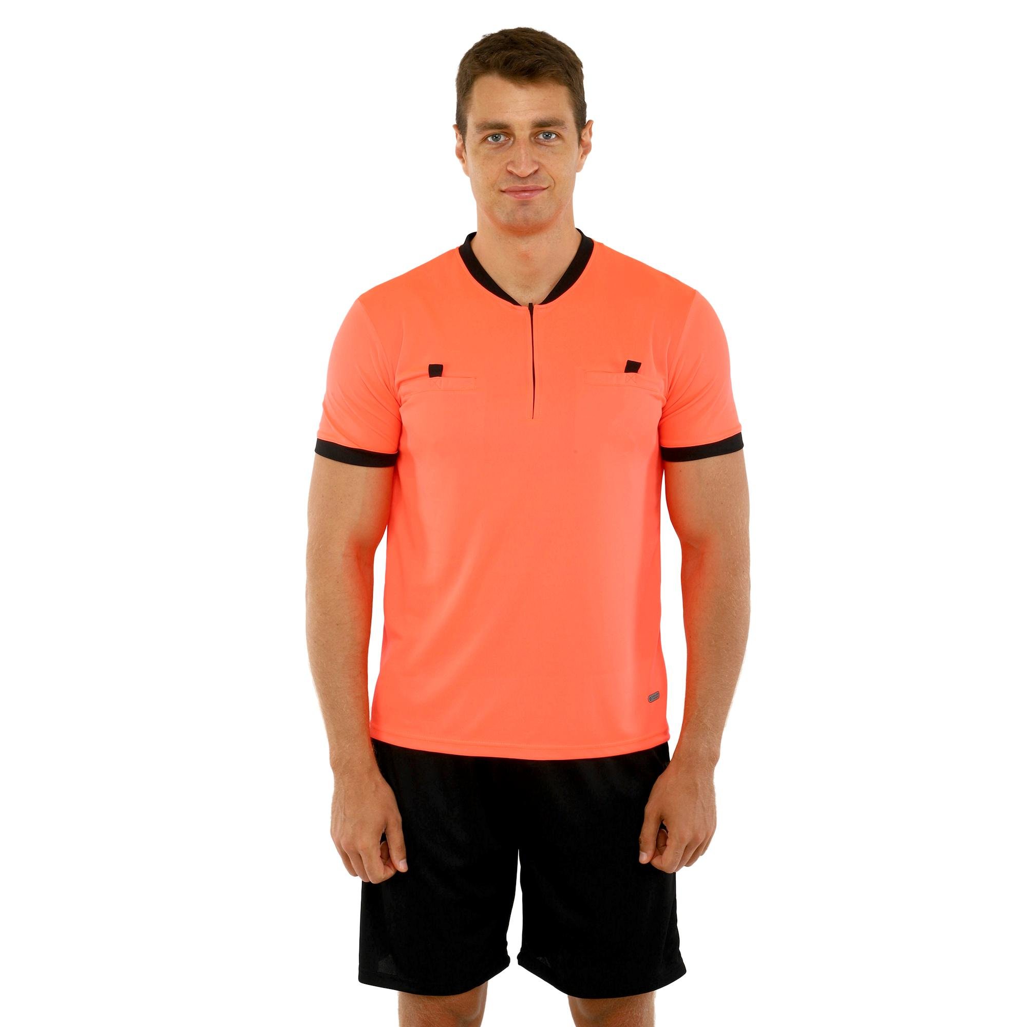 Форма футбольного судьи SP-Sport CO-581 футболка и шорты L Красный/Черный