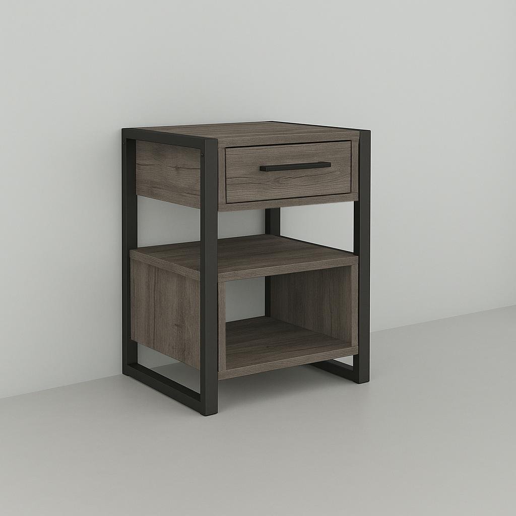 Тумба для прихожей Tobi Sho Степ ЛТ-8 в стиле Лофт с ящиком 460х350х600 мм Хортица Тумба для прихожей Tobi Sho Степ ЛТ-8 в стиле Лофт с ящиком 460х350х600 мм Хортица