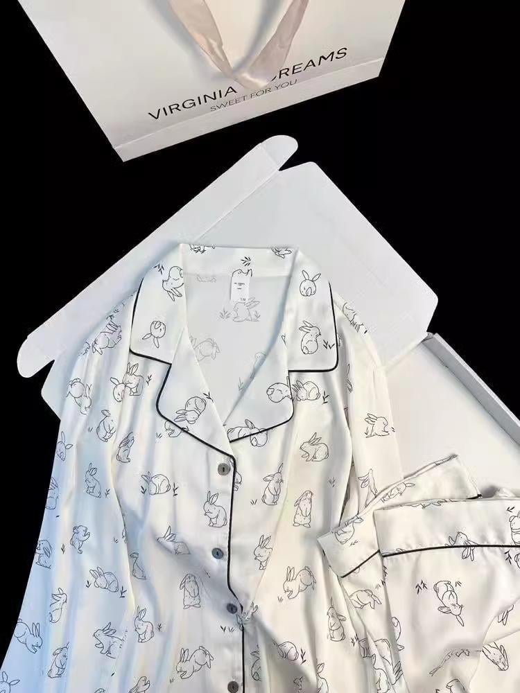 Пижама женская White rabbit Vogue Style Белый - фото 5 Пижама женская White rabbit Vogue Style Белый - фото 5