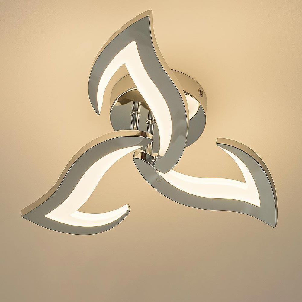 Люстра стельова світлодіодна Light House SY-20265/3 CR D565хH95 42W Pult Хром