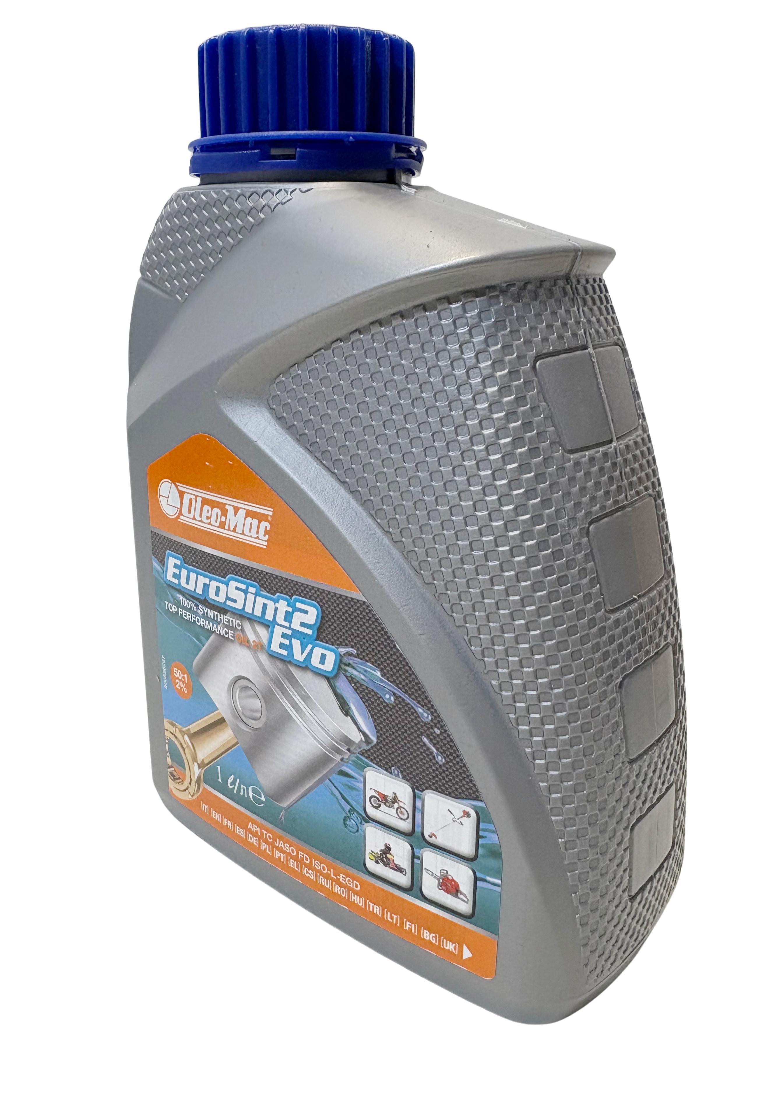 Моторна олива Oleo-Mac EuroSint 2EVO для двотактних двигунів 1 л (3555027A)