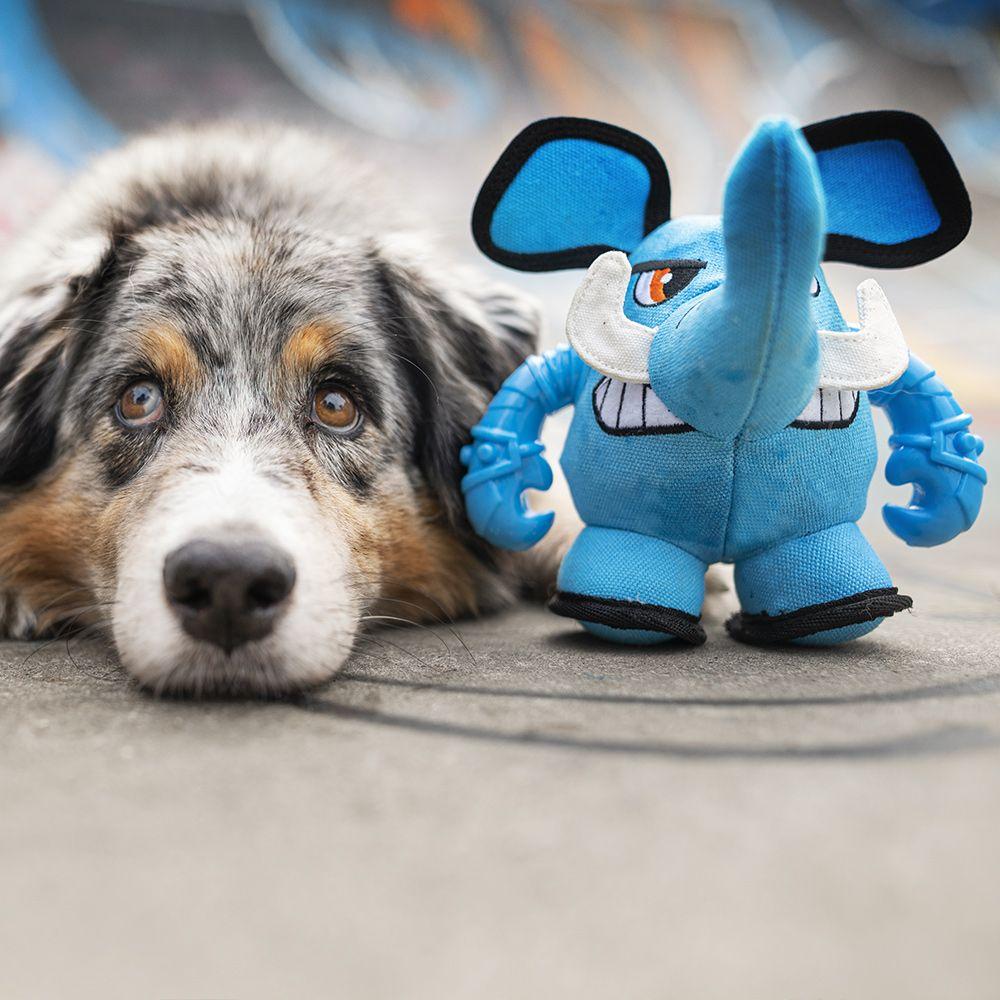 Игрушка для собак Croci Warriors Phant с пищалкой 18x12x12 см (1684412095) - фото 4 Игрушка для собак Croci Warriors Phant с пищалкой 18x12x12 см (1684412095) - фото 4