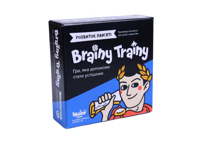Настольная игра BRAINY TRAINY РАЗВИТИЕ ПАМЯТИ (УКР059)