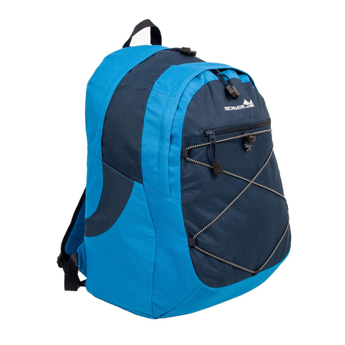Городской рюкзак Borderline JBBP194L Blue/Navy - фото 2 Городской рюкзак Borderline JBBP194L Blue/Navy - фото 2