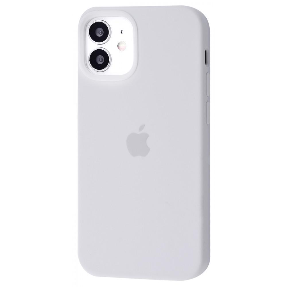 Чохол PRC Silicone case Full Cover для iPhone 12 mini White