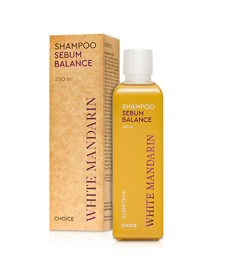 Шампунь для жирных волос у корней White Mandarin SEBUM BALANCE (1939707823)