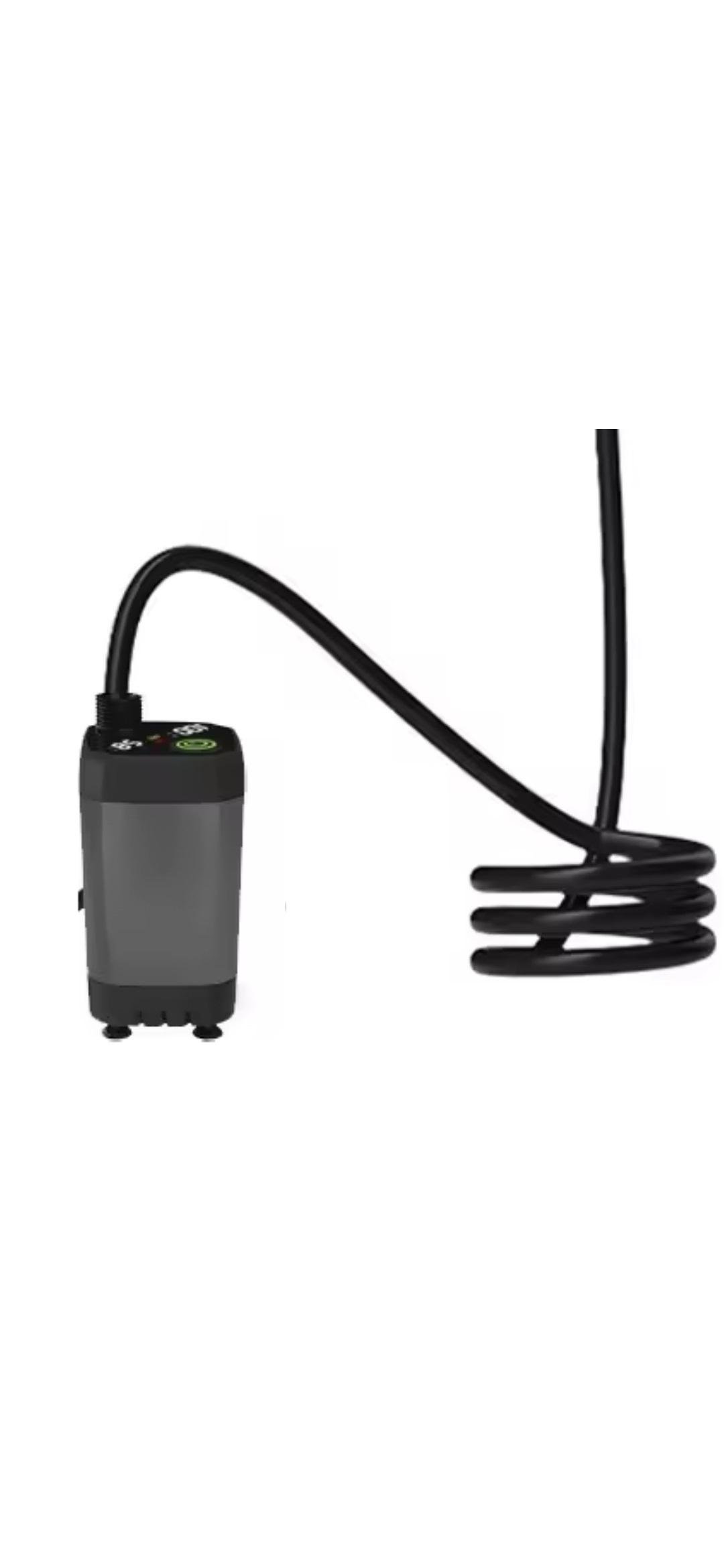 Душ для кемпінгу Oeny зі світлодіодним дисплеєм/водонепроникний 6000 мАг Grey (Oeny1111)