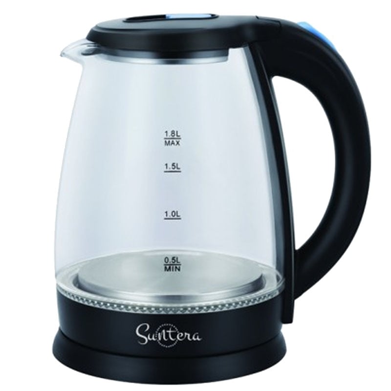 Электрочайник Suntera EKB-322B стеклянный 1,8 л 1500 Вт Black (tf5881)