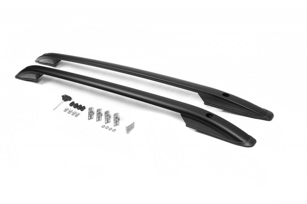 Рейлинги Skyport Black Erkul для Nissan Qashqai 2014-2021 гг. алюминий Черный