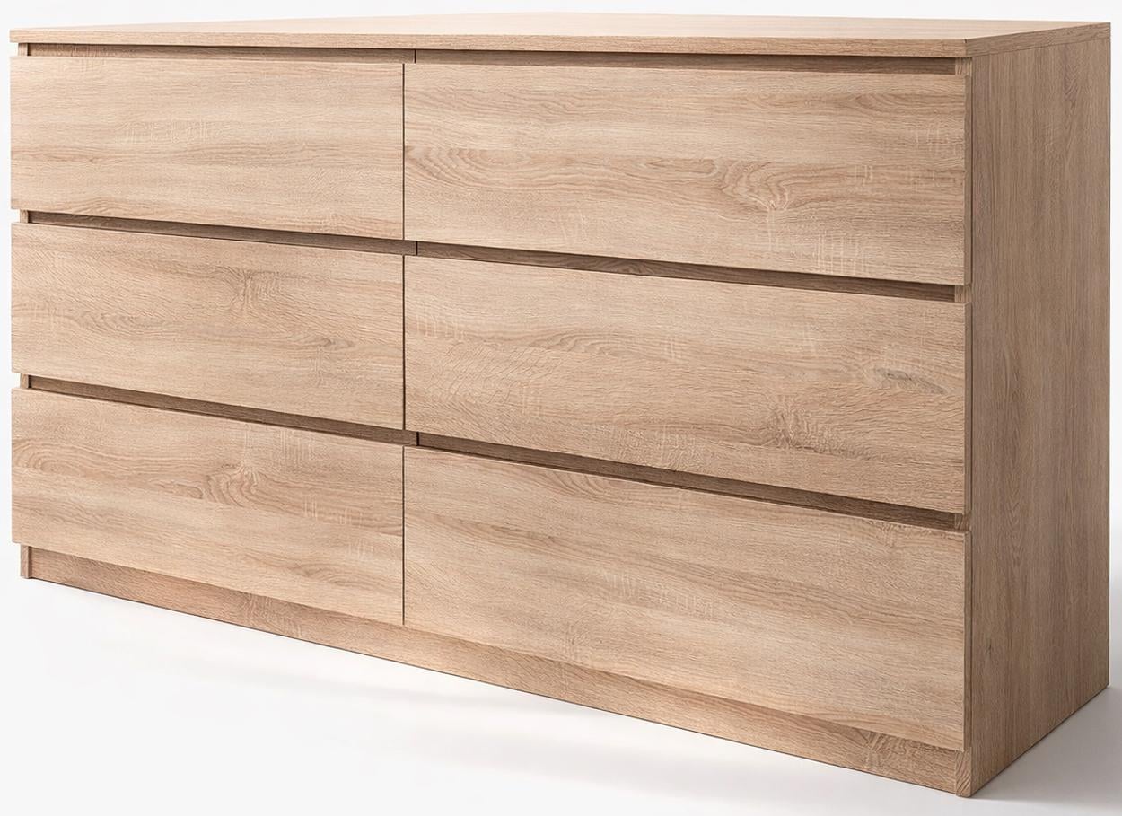 Комод Мастер Форм Брайт 1500х376х730 мм Дуб крафт серый (91106)