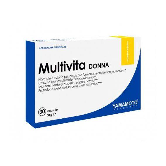 Витаминно-минеральный комплекс для спорта Yamamoto Nutrition Multivita Donna 30 Caps Витаминно-минеральный комплекс для спорта Yamamoto Nutrition Multivita Donna 30 Caps