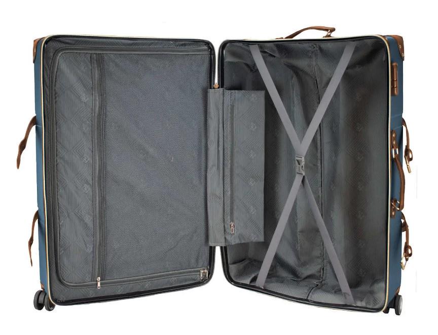 Валіза SEMI LINE T5672-4 28" L Blue/Brown (52972) - фото 9 Валіза SEMI LINE T5672-4 28" L Blue/Brown (52972) - фото 9