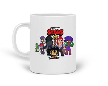 Чашка керамическая Brawl Stars 330 мл (20259-1004) Чашка керамическая Brawl Stars 330 мл (20259-1004)
