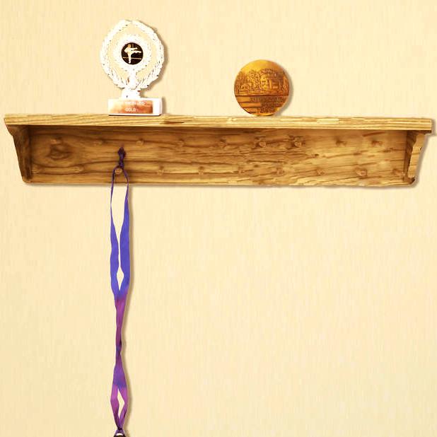 Полка для медалей из дерева Джафна Сиена (ПМЛ-000905)