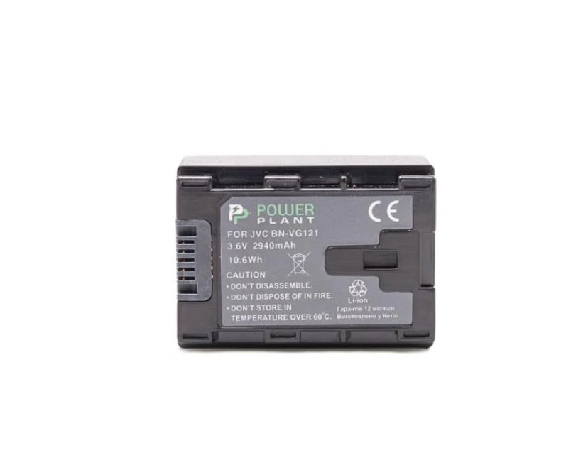 Аккумулятор Power JVC BN-VG121 Chip 2940mAh