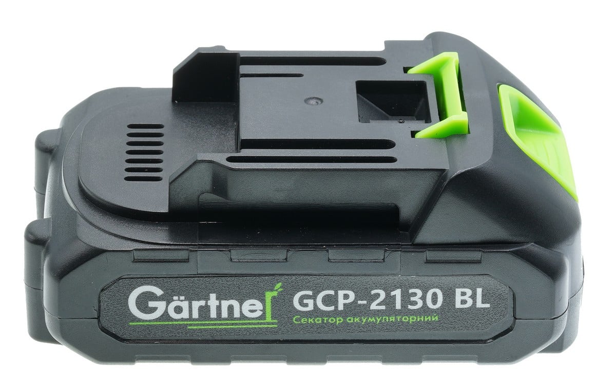 Аккумулятор секатора Gartner GCP-2130 BL Li-ion 21V 1,5Ah посадка Makita (шур1014) Аккумулятор секатора Gartner GCP-2130 BL Li-ion 21V 1,5Ah посадка Makita (шур1014)