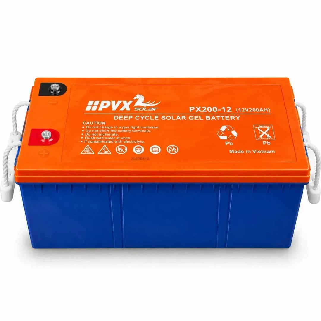 Акумуляторна батарея Deep Cycle GEL 12 В 200 А·год 2,4 кВт·год для автономного живлення котла інвертора та ДБЖ Синій (38914634)
