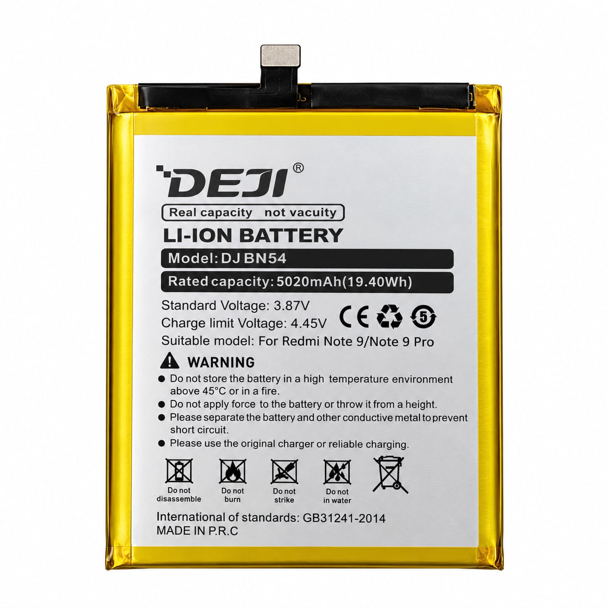 Аккумуляторная батарея Deji для Xiaomi BP41/Redmi K20/Mi9T 4000 mAh (000550056)